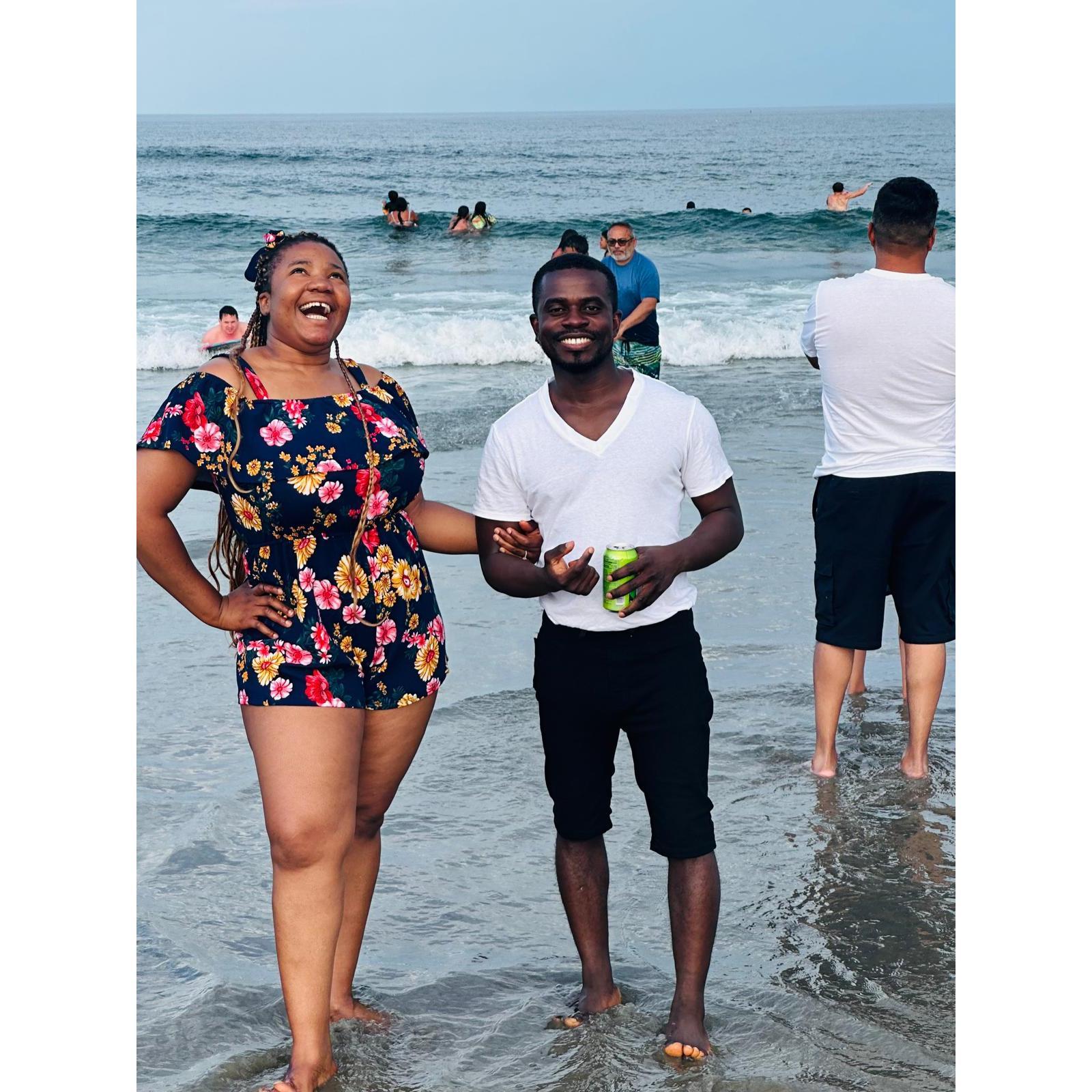 So far, our love has been a journey filled with love, peace, and so much bliss. Every moment we've shared has been memorable, and as we continue forward, we’re excited for everything that’s to come.