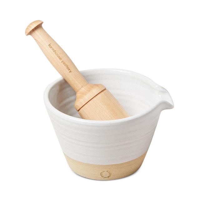 Farmhouse Pottery Silo Mix and Mash Muddler Set