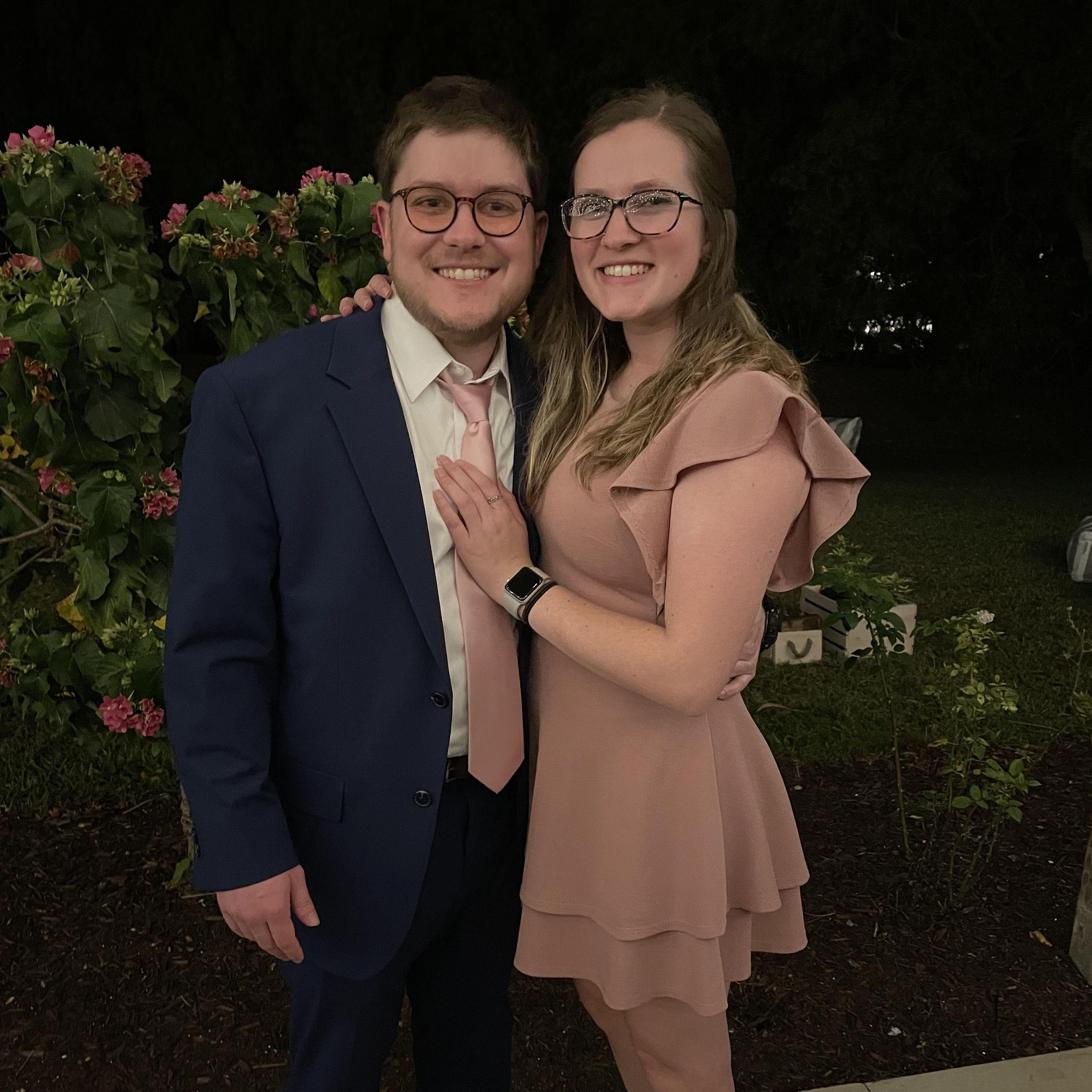 March 2024: Will was a groomsmen in a friend's wedding.