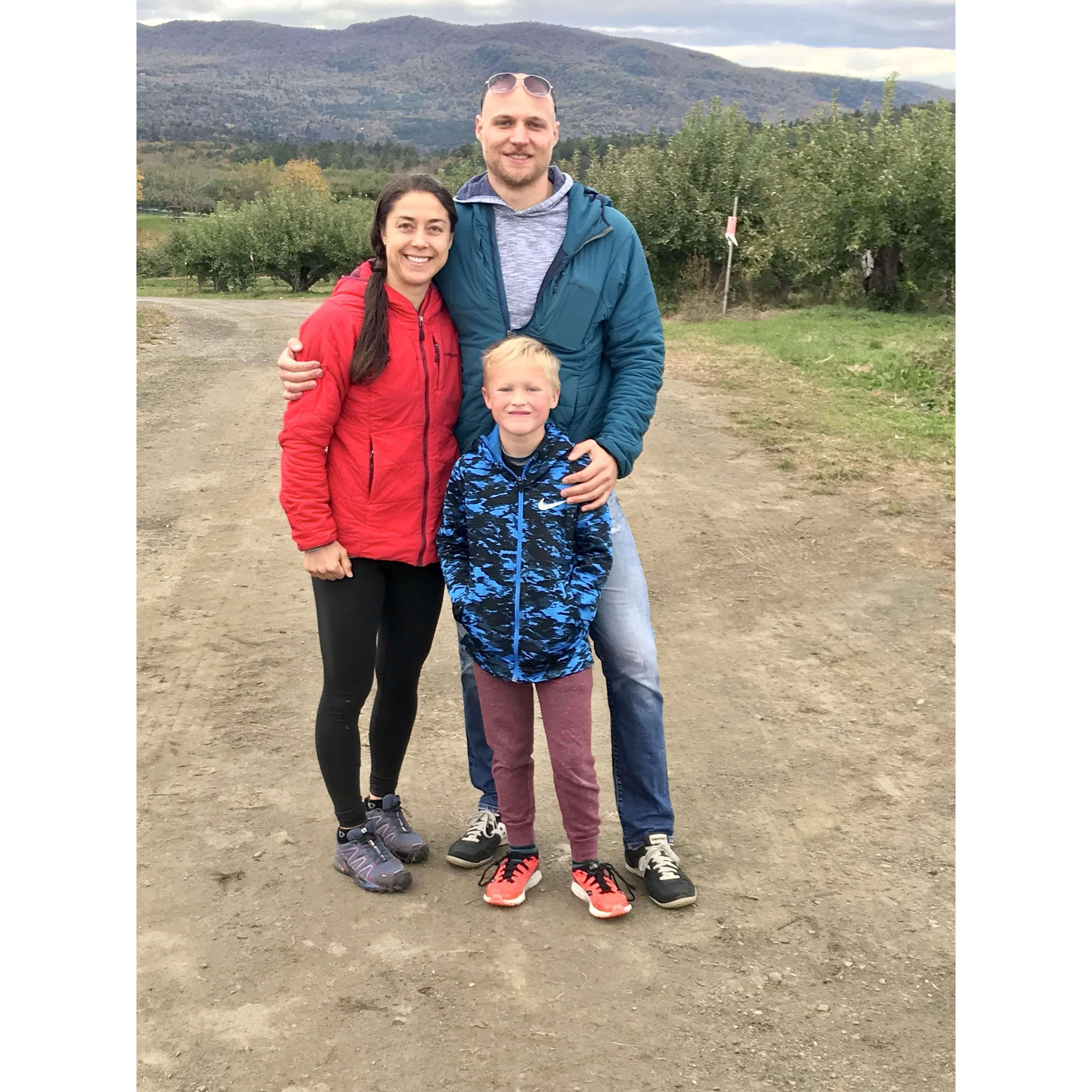 Apple picking in NH!