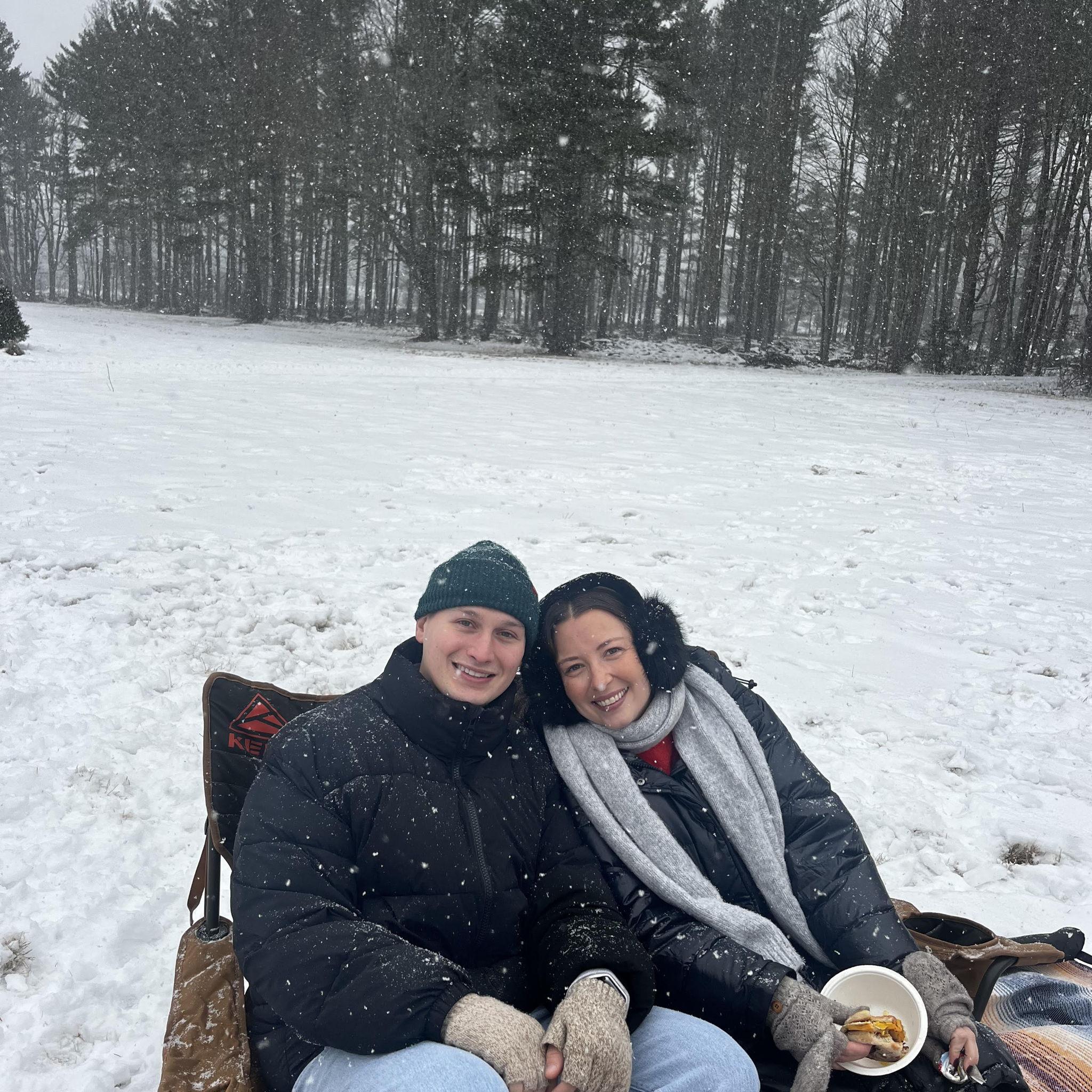 Christmas tree tailgate December 2025