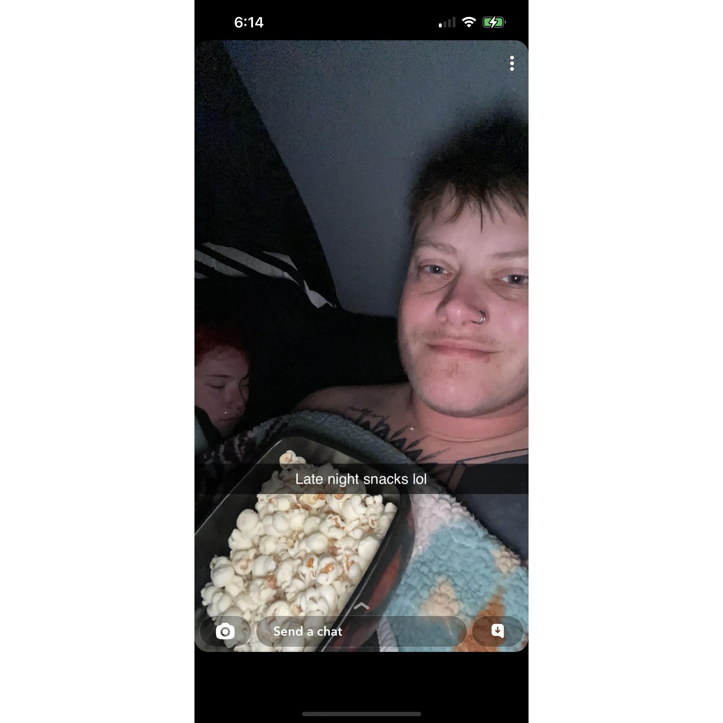 Late night snacks while I sleep