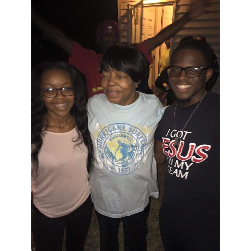 My granny's surprise party.