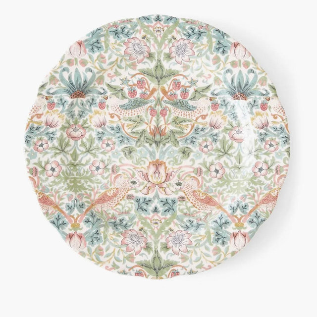 Morris & Co. Strawberry Thief Serving Platter