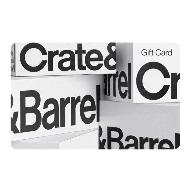 Crate and Barrel Gift Card