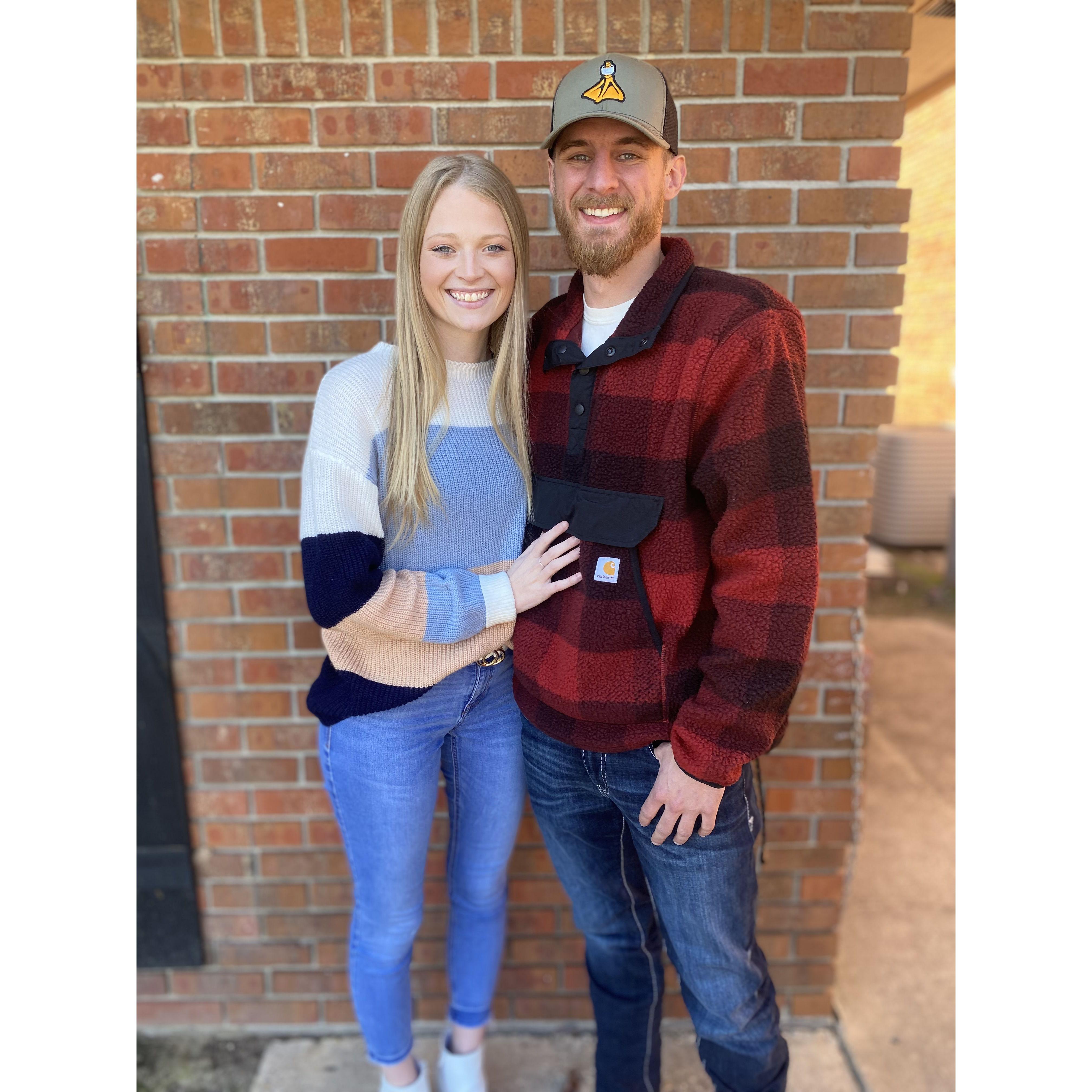 The first picture we ever took as boyfriend and girlfriend.