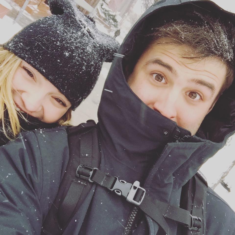 Snowy days in BK!