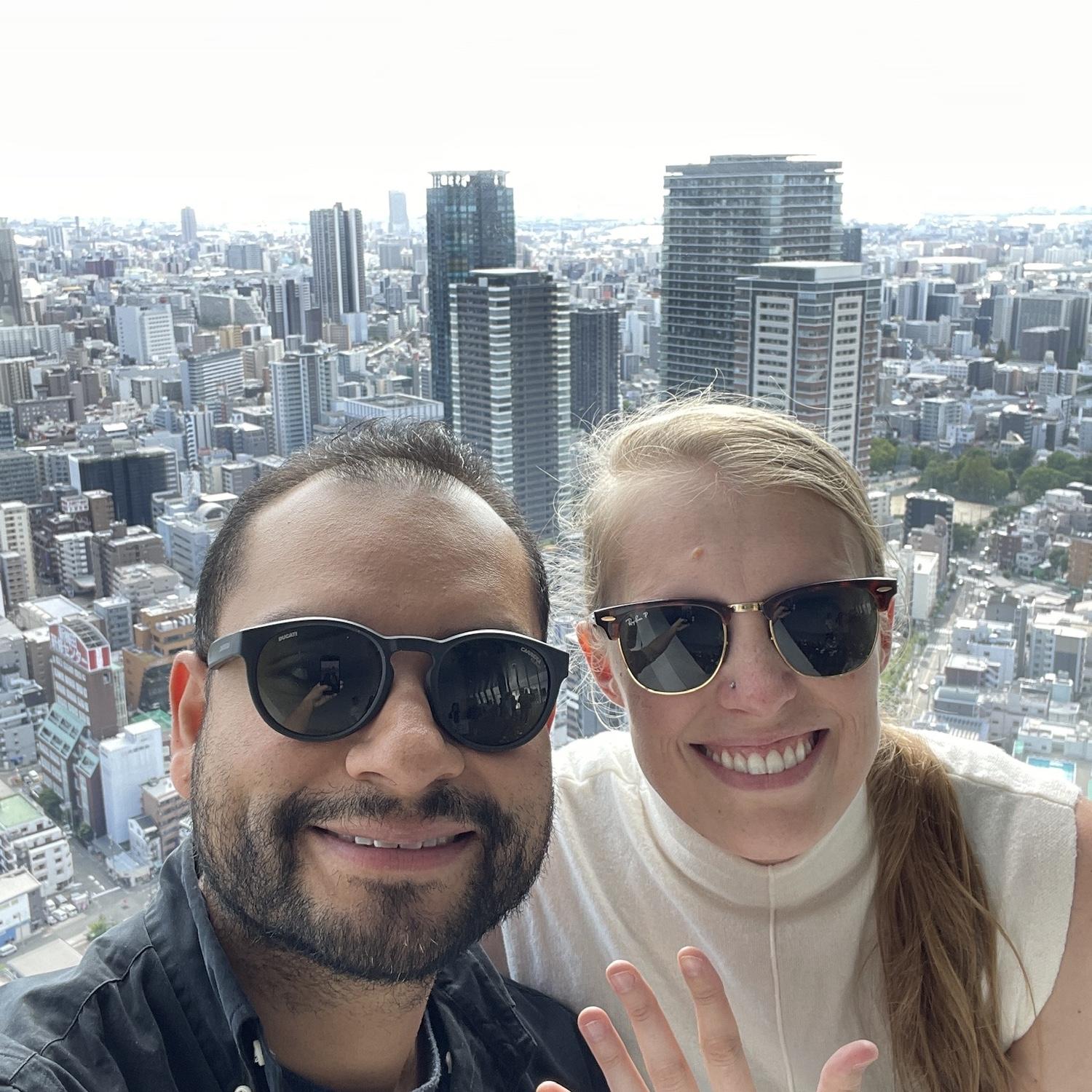 Engagement in Osaka, Japan