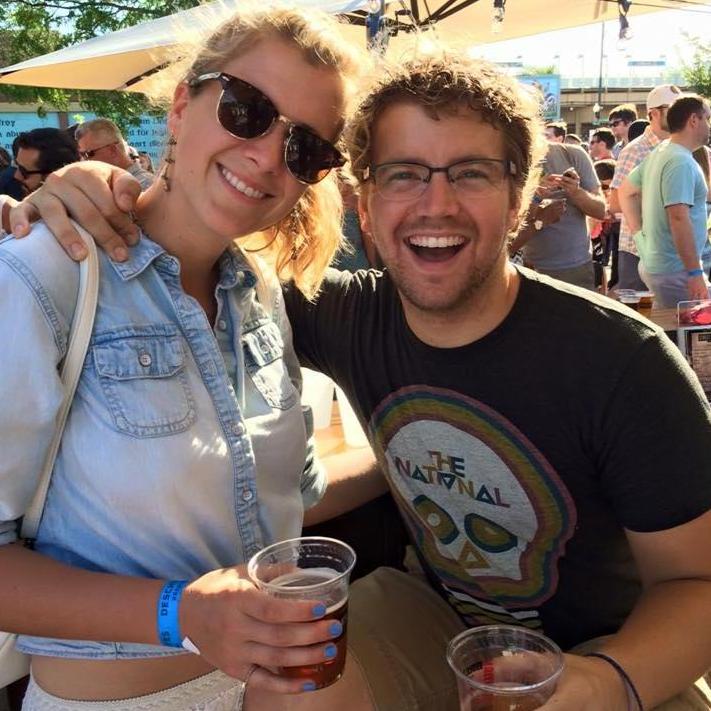 Hanging out in Chicago in 2015.