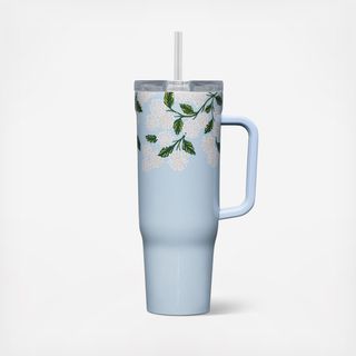 Rifle Paper Cruiser Insulated Tumbler with Handle