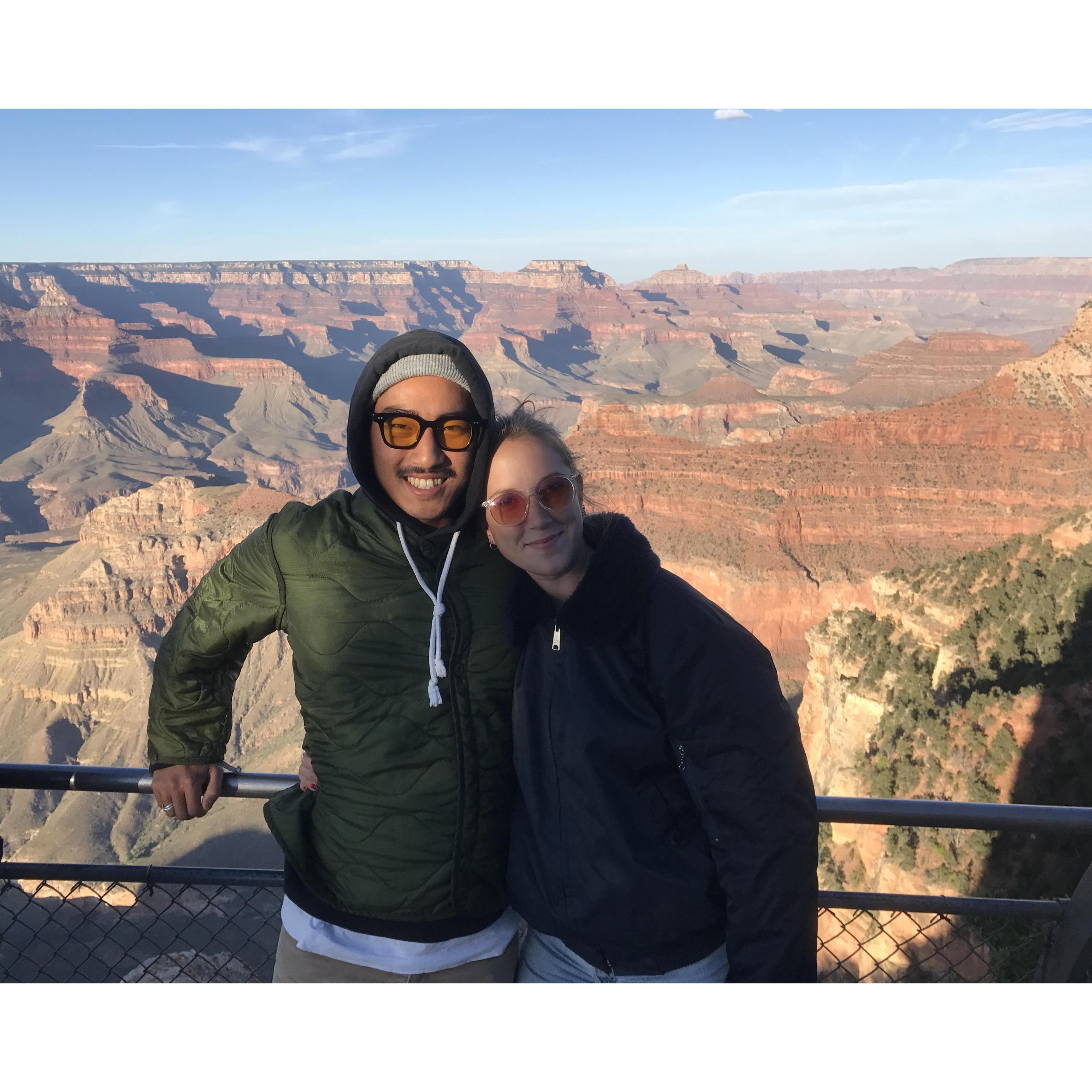 we checked the Grand Canyon off the bucket list!