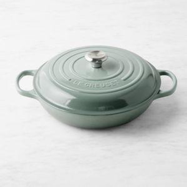 Signature Braiser - 3.5QT Color: SEA SALT