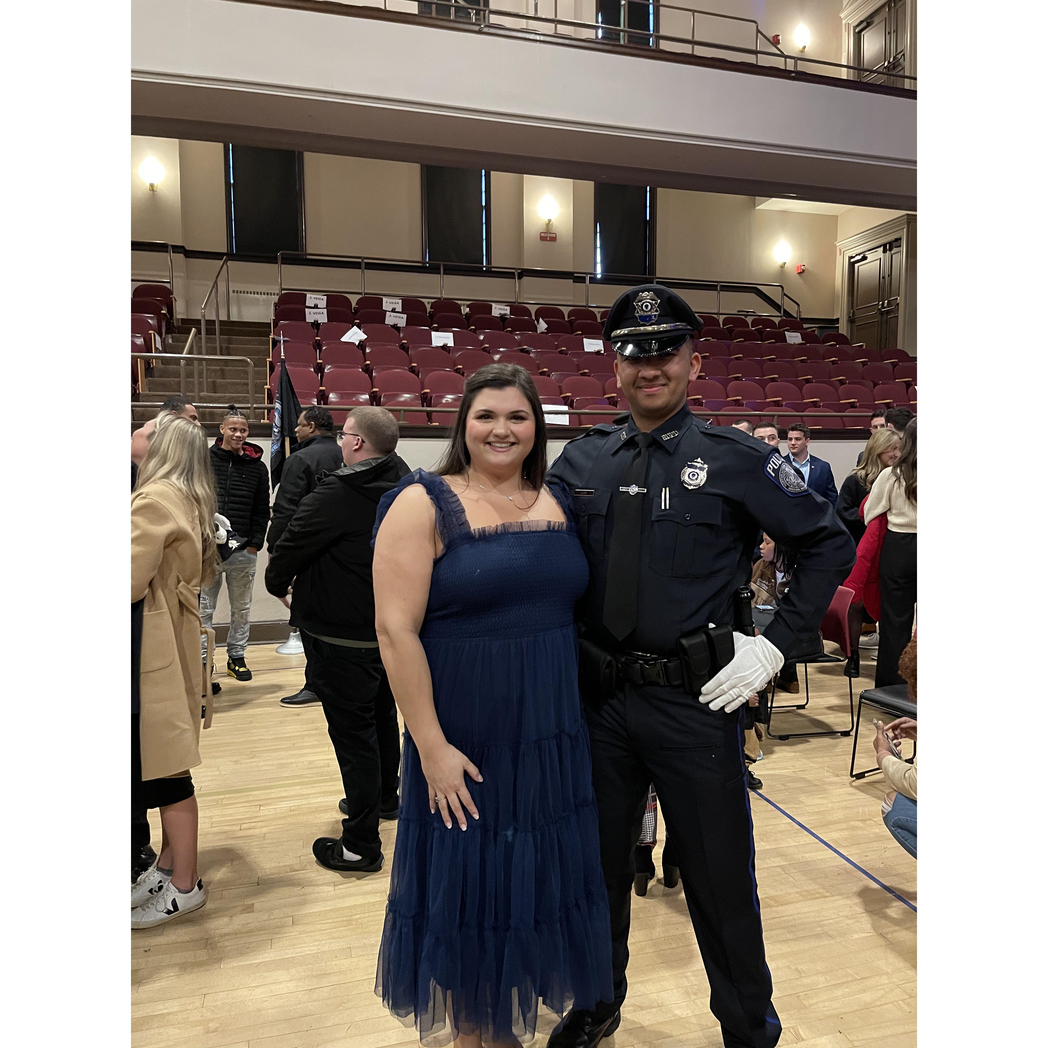 Peter's academy graduation