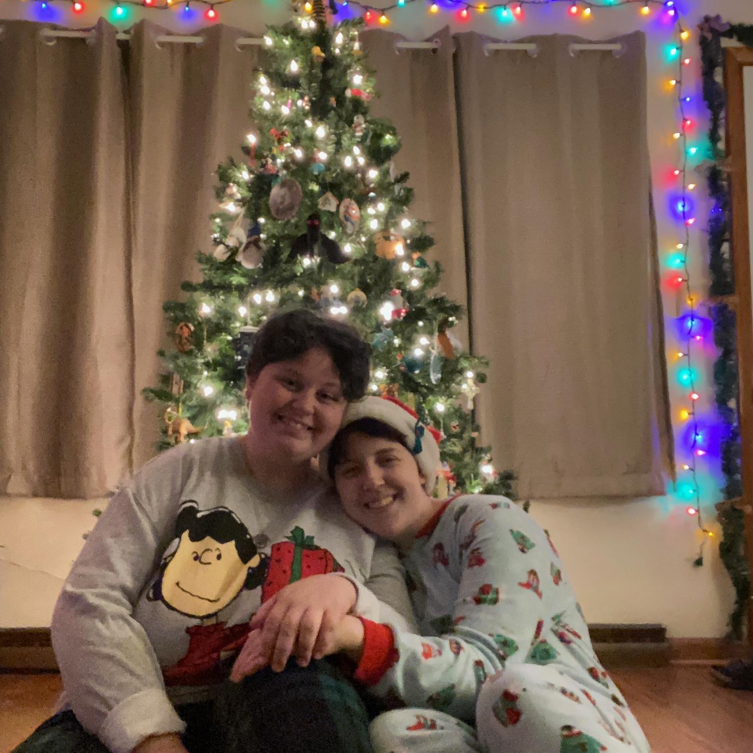 Decorating for our first Christmas