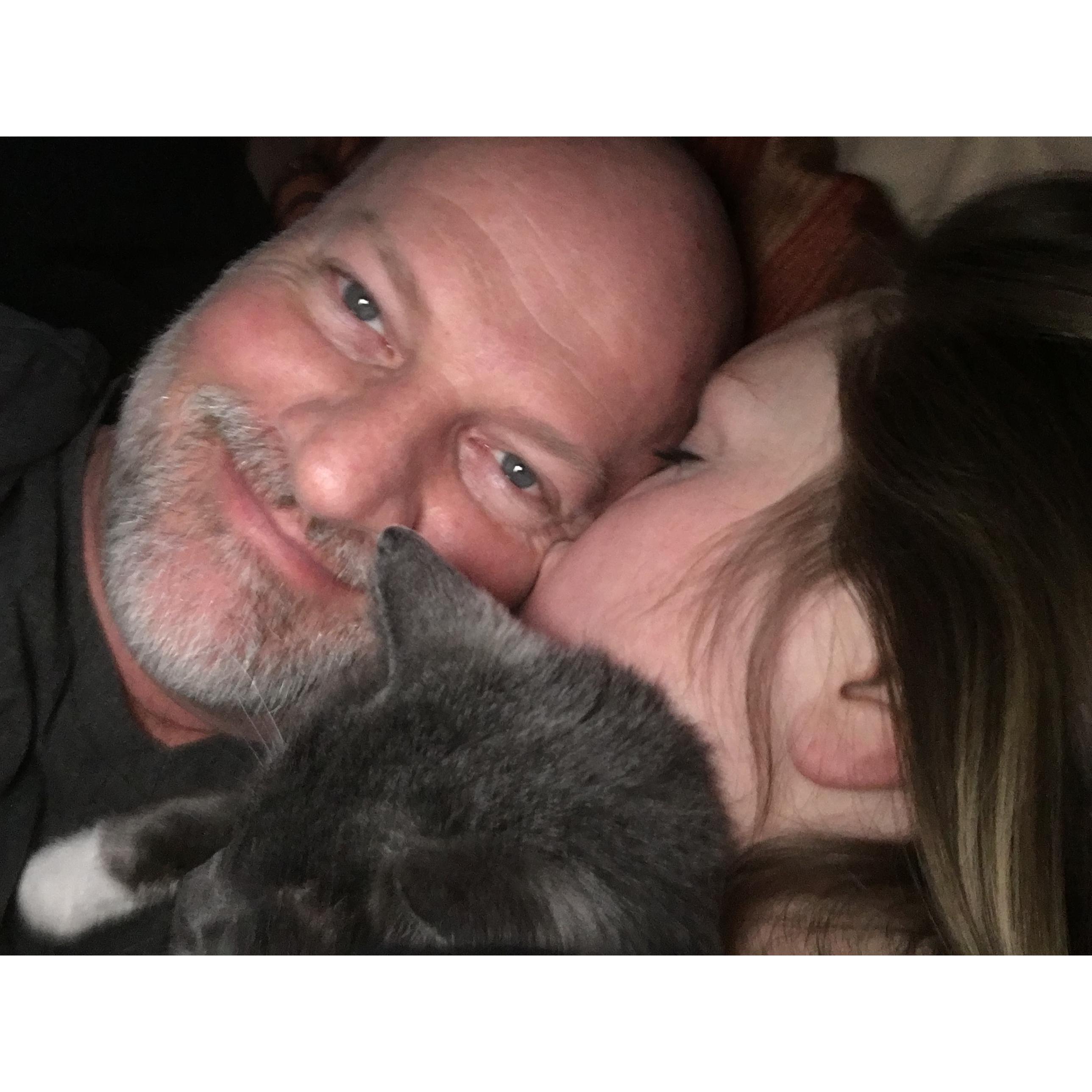 Our first cat together