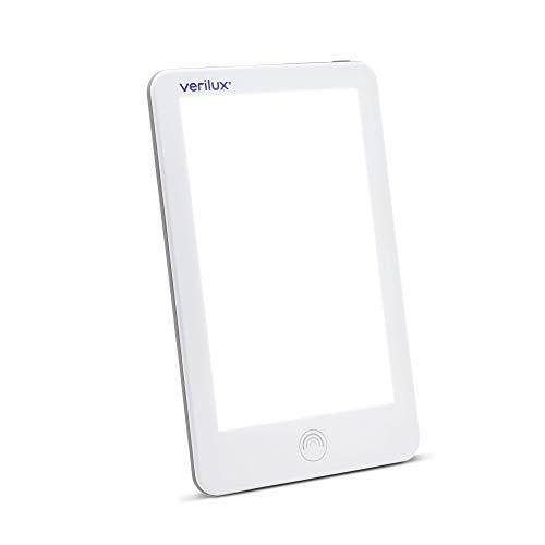 Verilux HappyLight VT31 Lumi 10,000 Lux LED Bright White Light Therapy Lamp with Adjustable Brightness, 31 sq. in. Lens Size