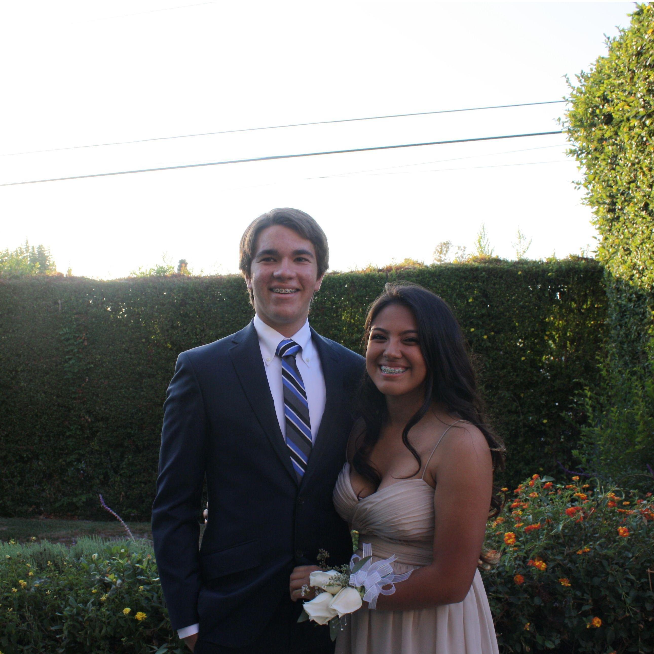 Our first homecoming as a couple!