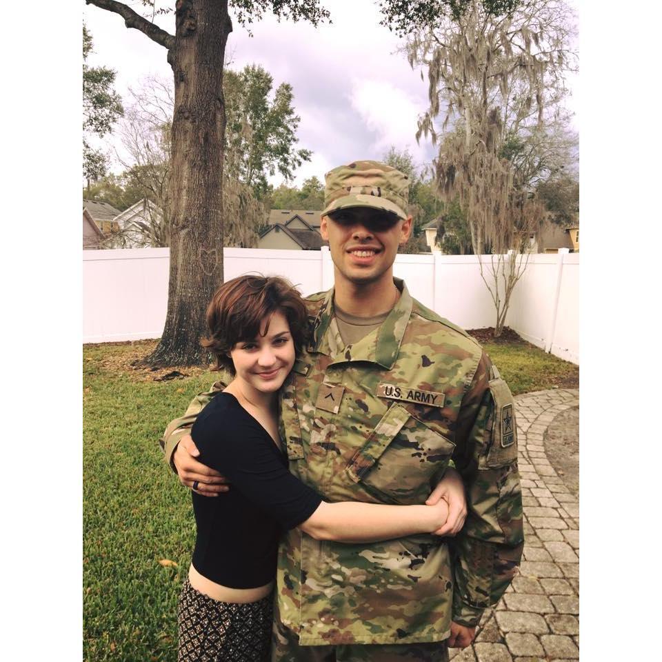 Proud of my soldier