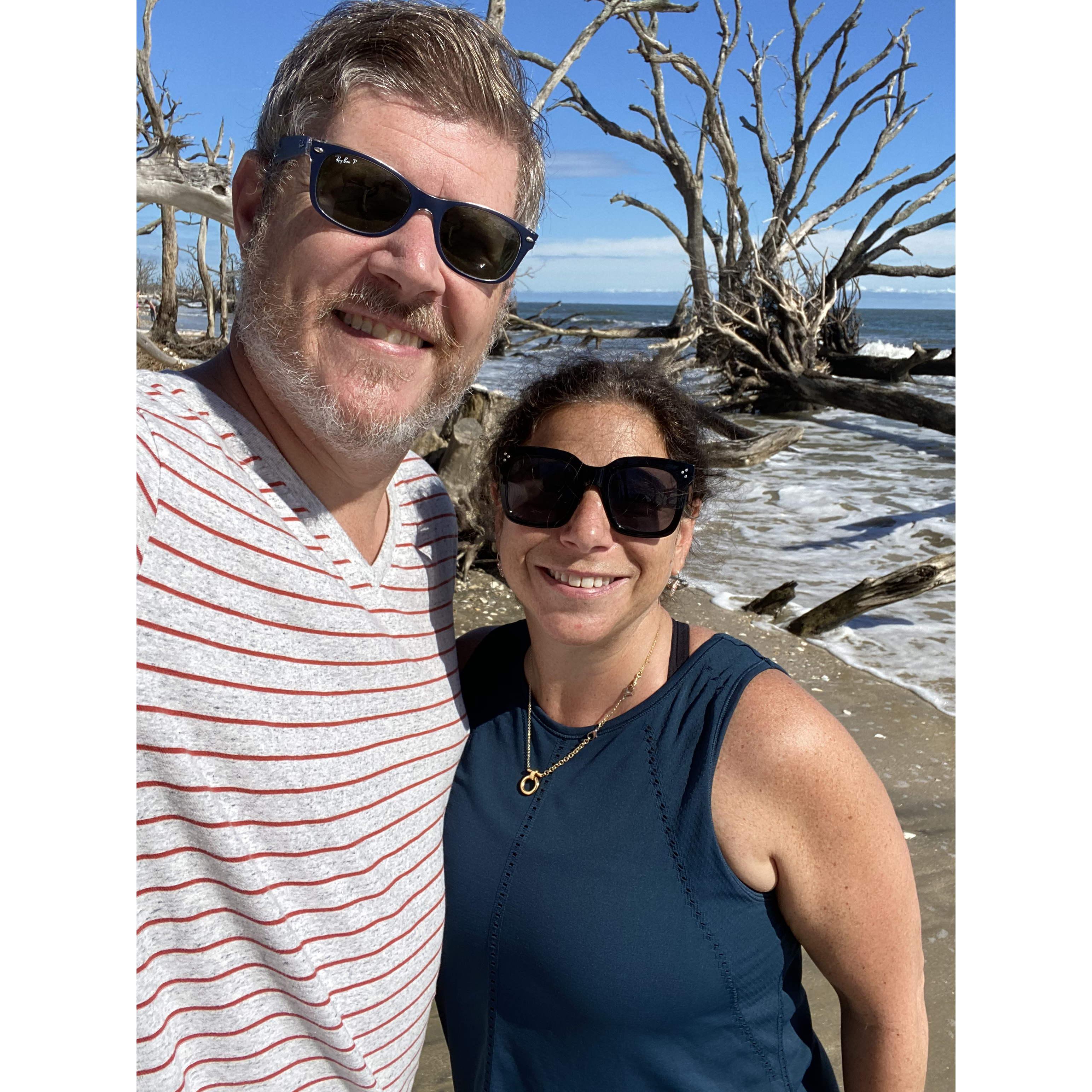 October 25, 2020 - We decided to rent a house in Charleston, SC for a month during the height of Covid for a change of scenery.  This was Botany Bay.