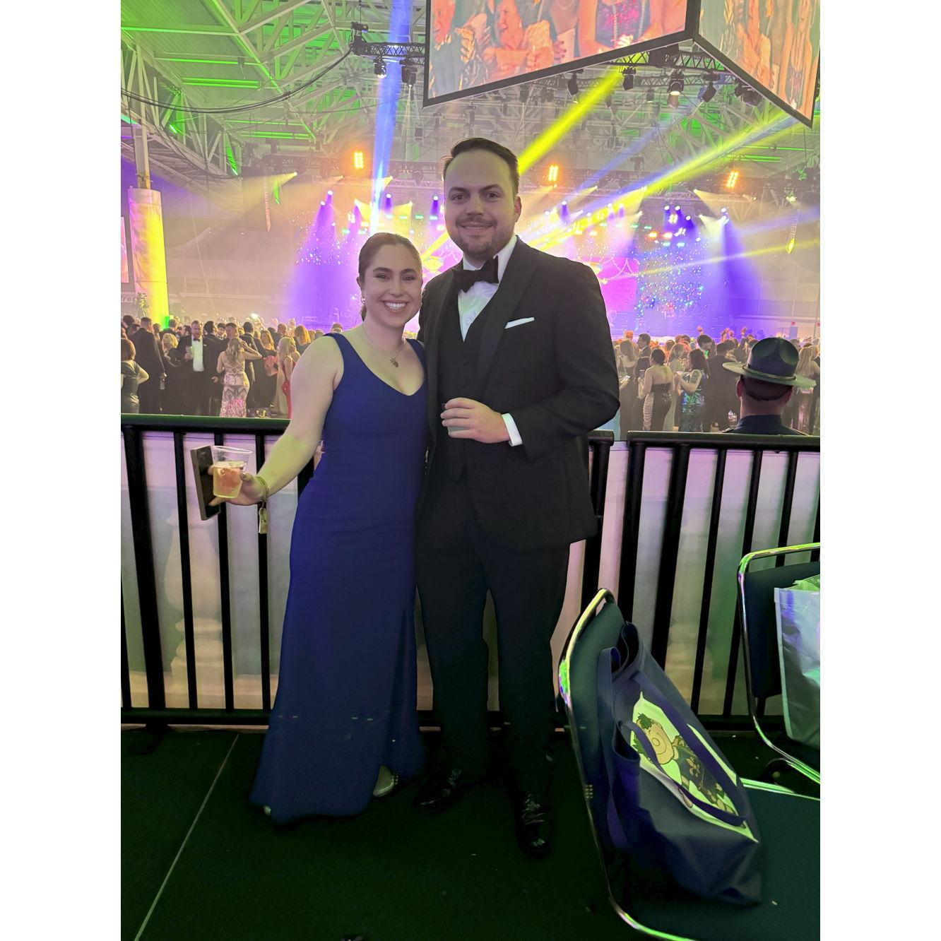 Steven's first Mardi Gras Ball! Feb 2024