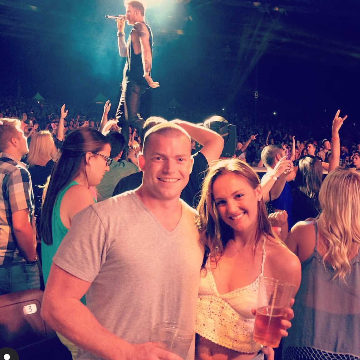 Accidental second row at FGL!