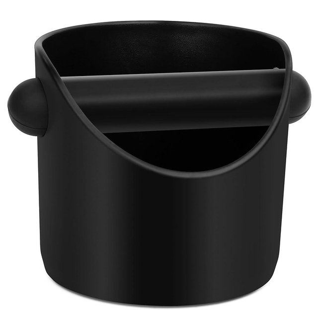 Small Coffee Knock Box, Apexstone Small Knock Box Espresso, Knock Box Small, Coffee Mini Knock Box, Mini Knock Box Espresso With Removable Knock Bar And Non-Slip Base