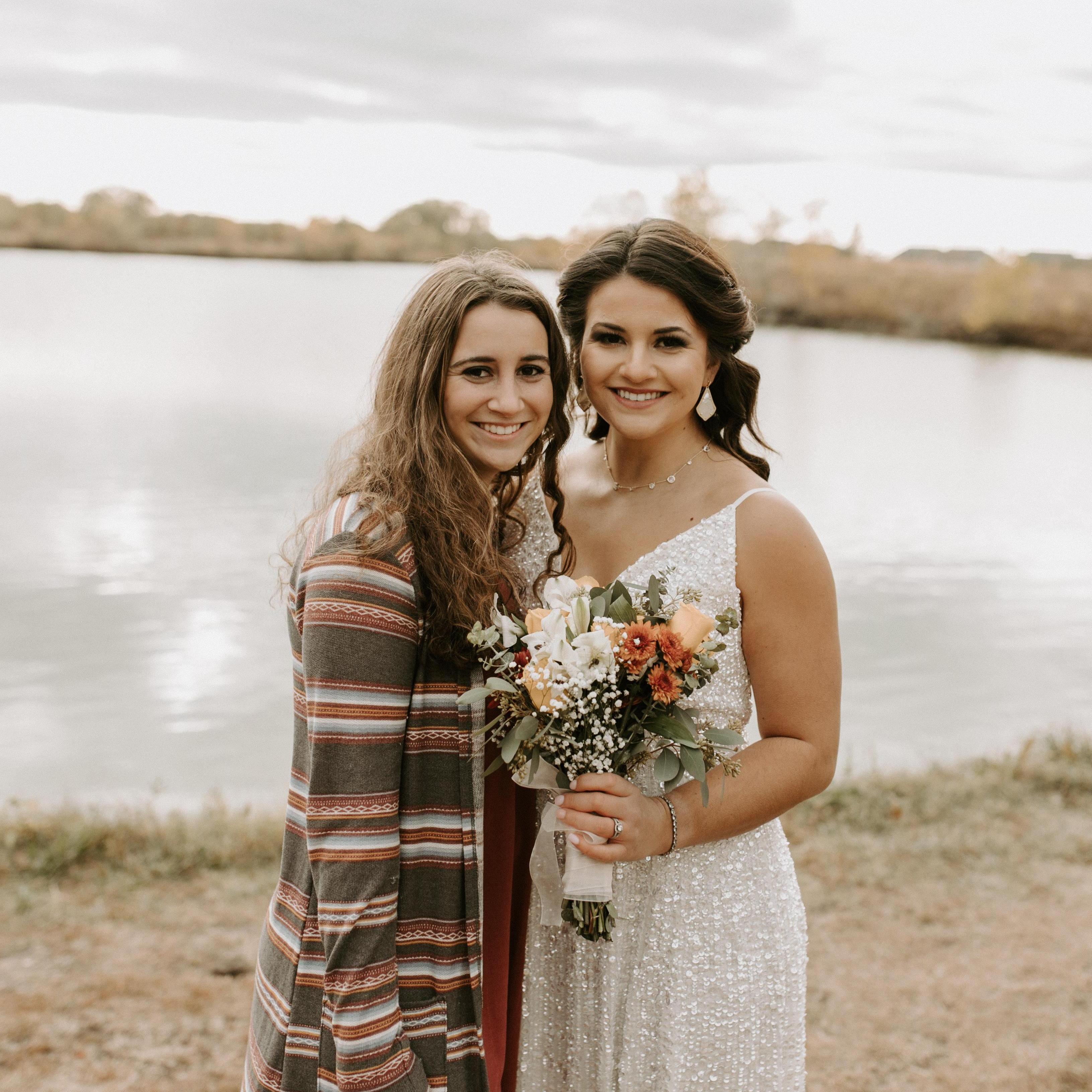 Morgan and her younger sister