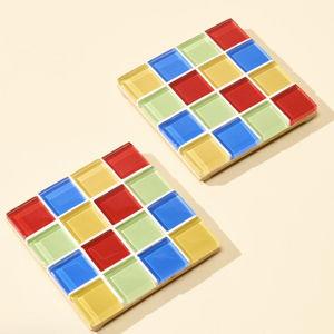 Big Night Tile Coasters (Set of 4)