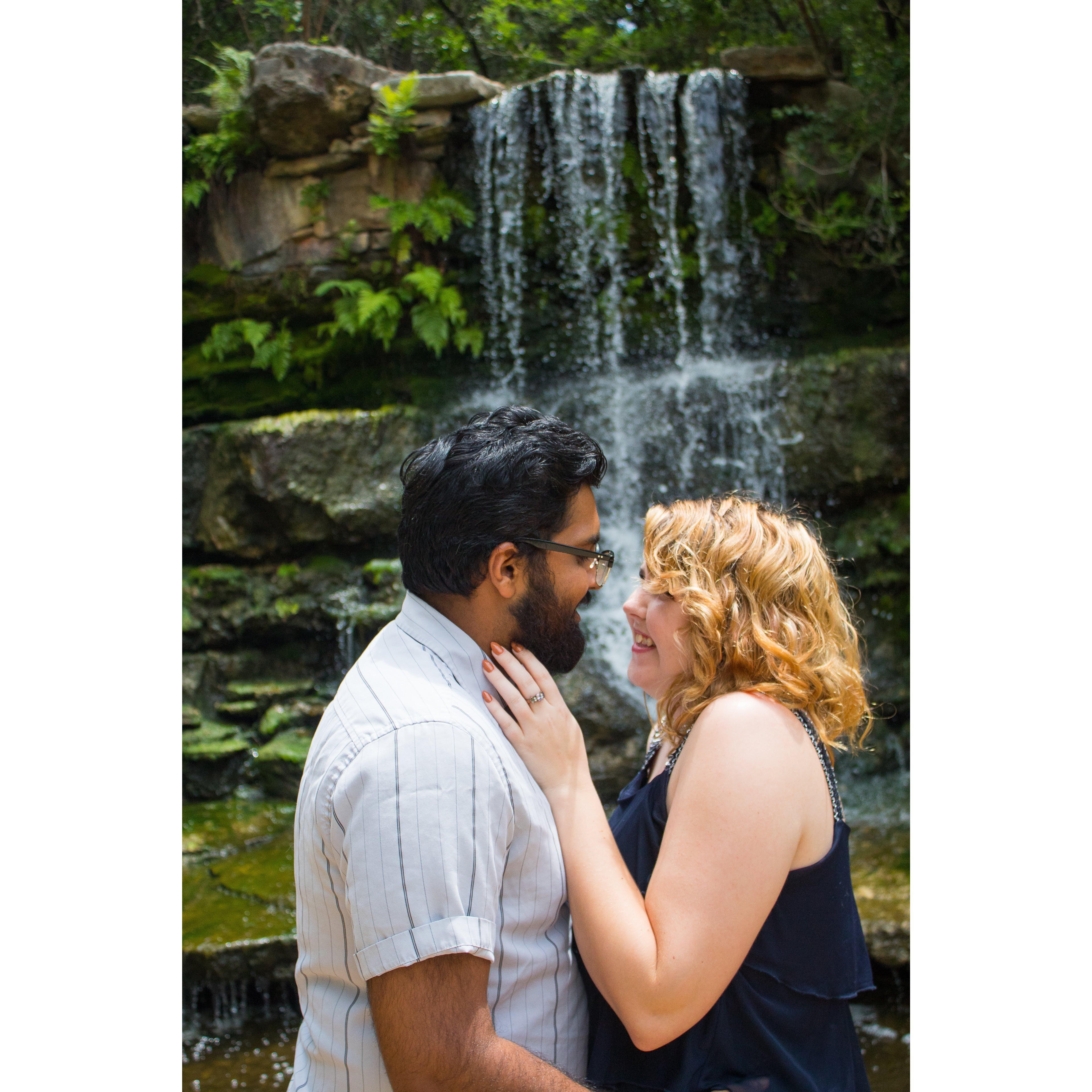 A beautiful photoshoot our friend did for us right before we moved in together.