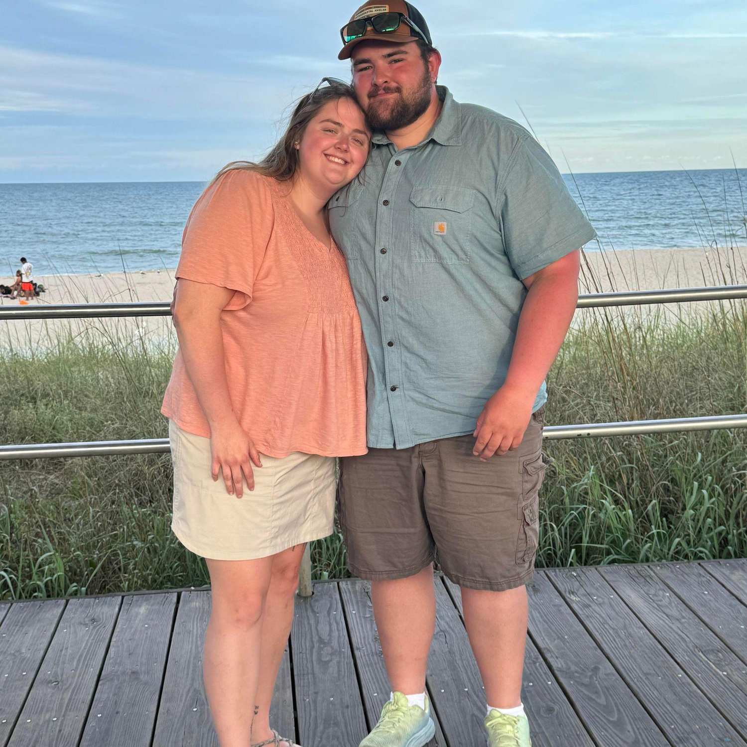 Luke's first time in North Carolina.
