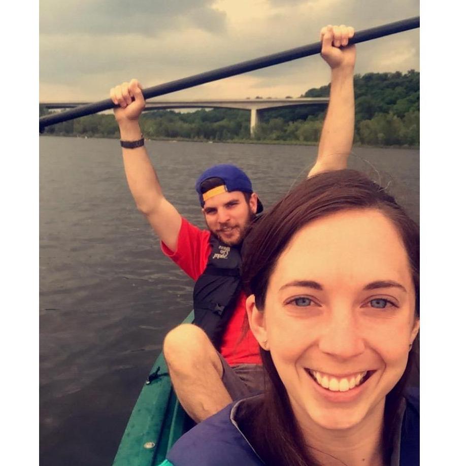 Kayaking is fun!