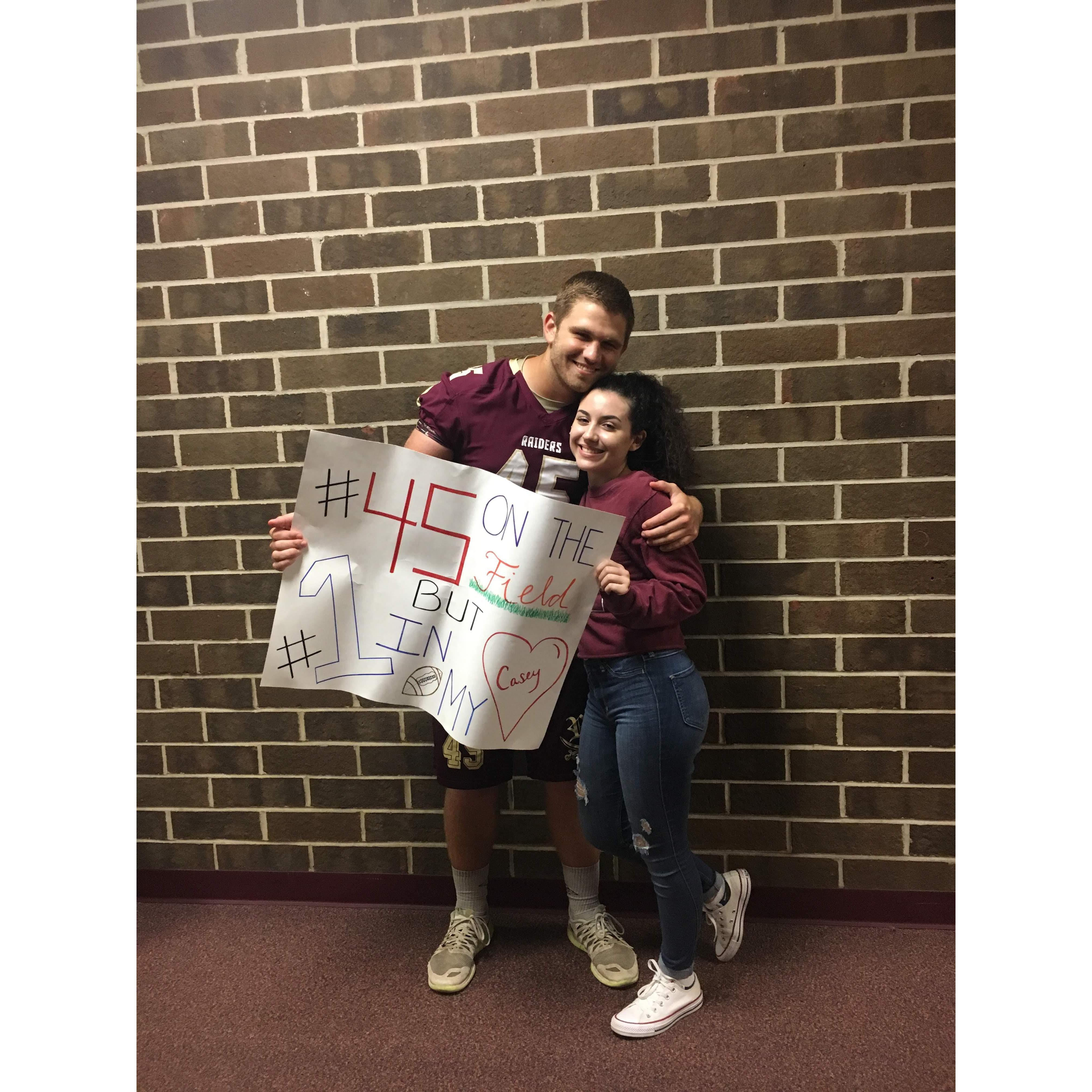 He was my favorite football player.