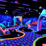 Shankz Black Light Minature Golf