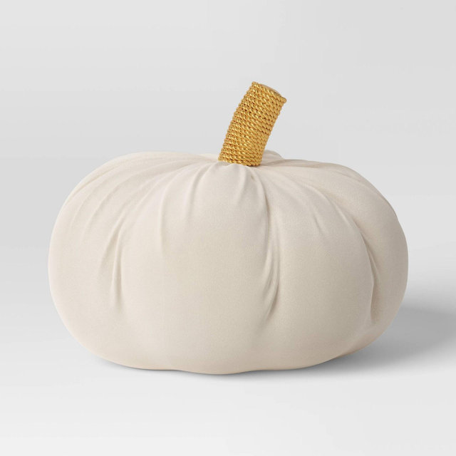 Shaped Velvet Pumpkin Cream - Threshold™