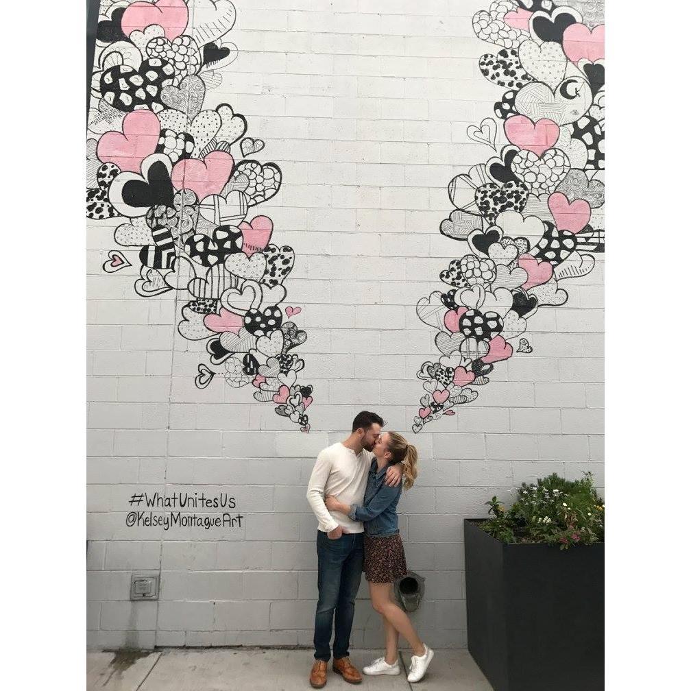 Raph's first visit to Sarah's home state (thanks to now-bridesmaid Kenzie for taking this pic!) / June 8, 2017