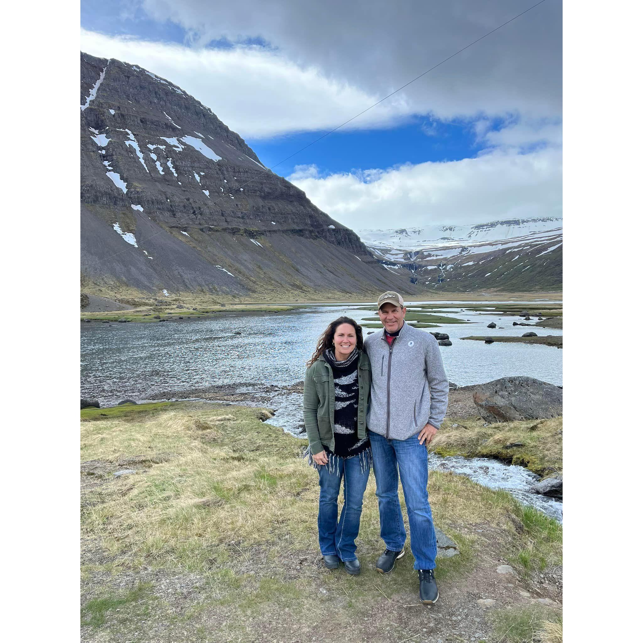 At Isafjordur, Iceland at 'the big nothing.'