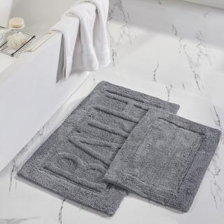 Tufted 2-Piece Bath Mat Set