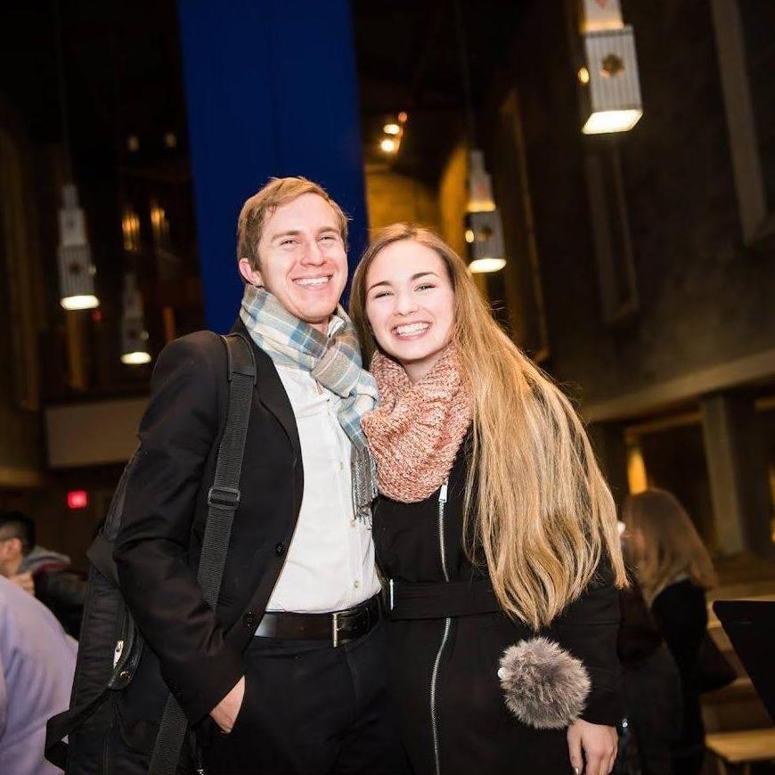 We actually had our first date at one of Ari's orchestra concerts. Maggie has loved going to every single one of Ari's concerts since!