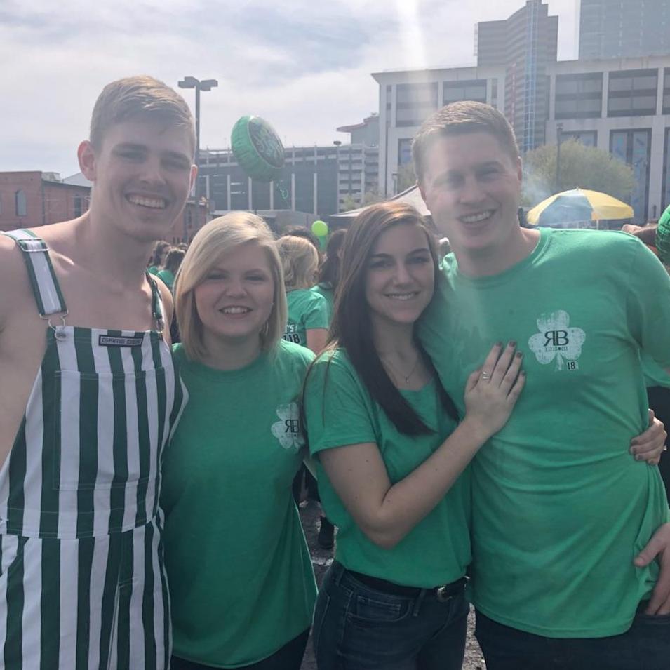 Bar crawl with our friends, Matt and Hayley Lawson
