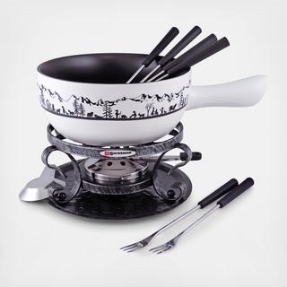 Heidi Swiss Traditions 9-Piece Fondue Set