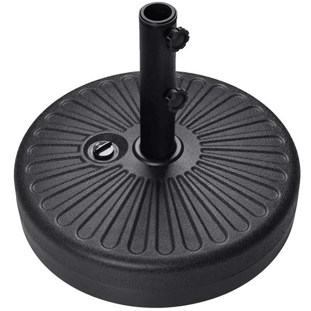 EliteShade Umbrella Base Water Filled Stand Market Patio Outdoor Heavy Duty Umbrella Holder(Black)