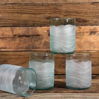 Glacier Glass Tumbler, Set of 4