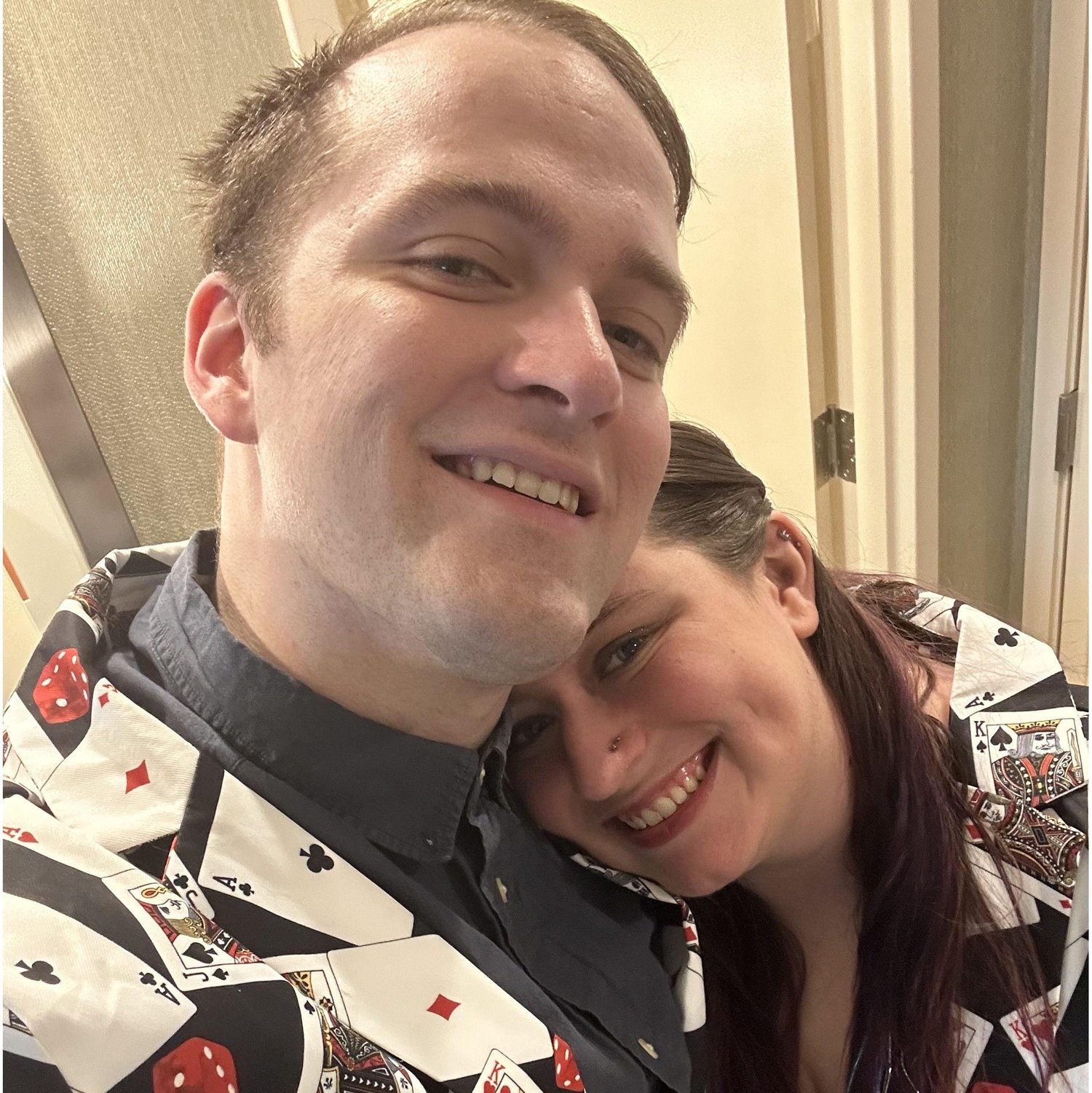 Vegas in our matching jackets! - 2/23/2023