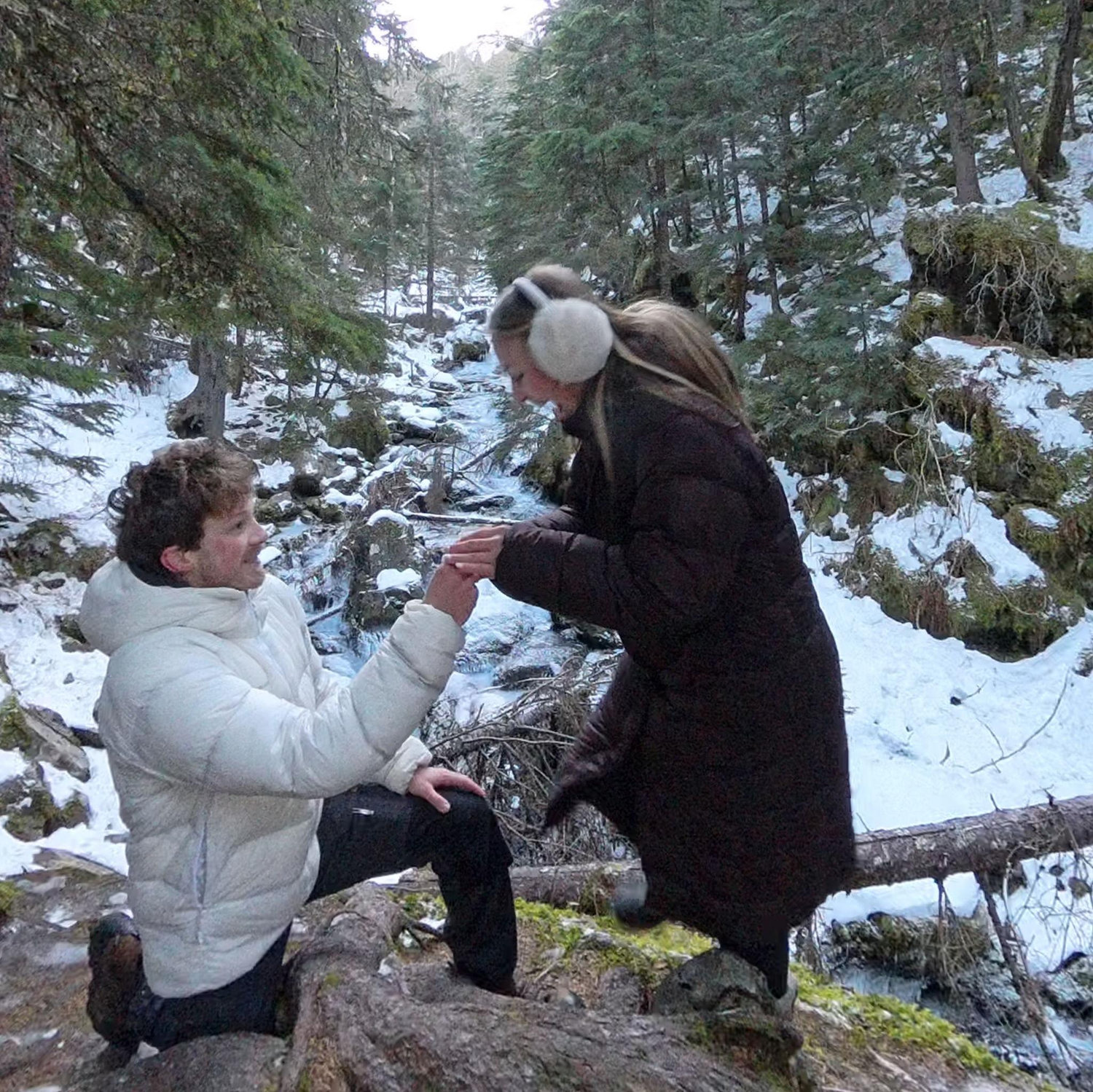 When Nate proposed!!