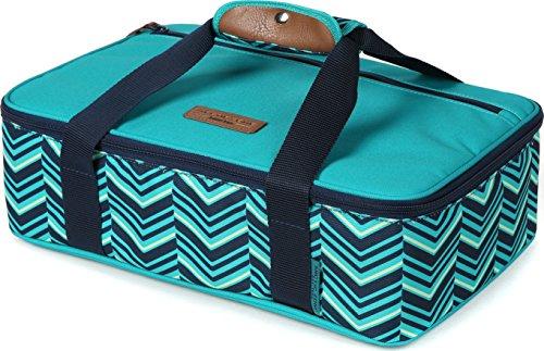 Arctic Zone Hot/Cold Insulated Food Carrier, Teal
