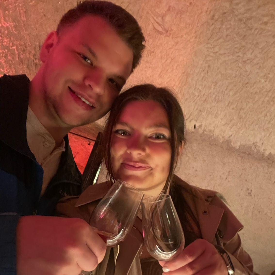 October 2024: Sippin' bubbly at Veuve Cliquot in Reims, France - the capital of the champagne region