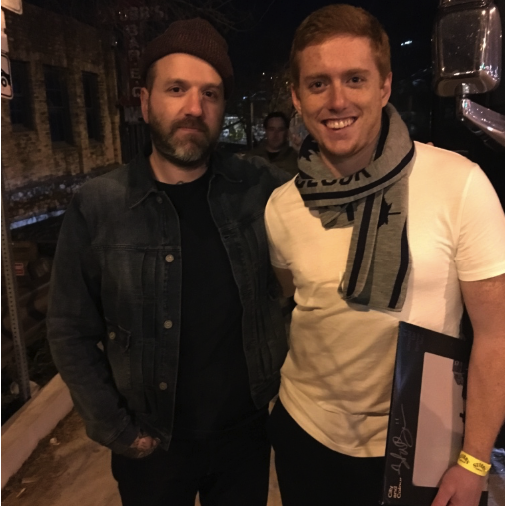 We love listening to live music, and we were thrilled to meet Dallas Green, of City and Colour.