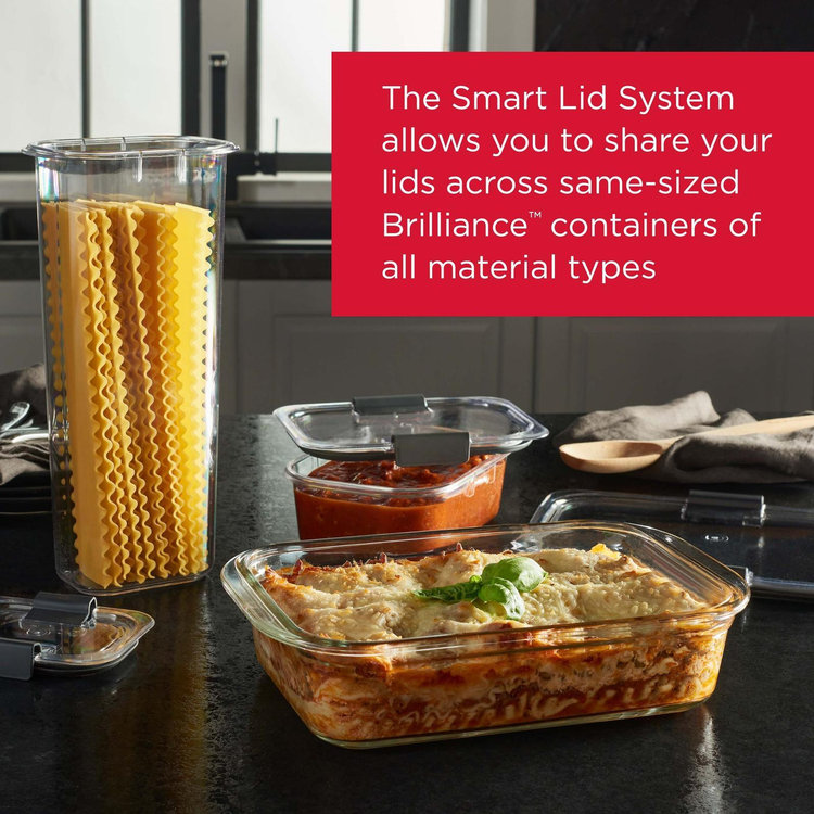 Rubbermaid, Brilliance Food Storage Container, Set of 2 | Zola