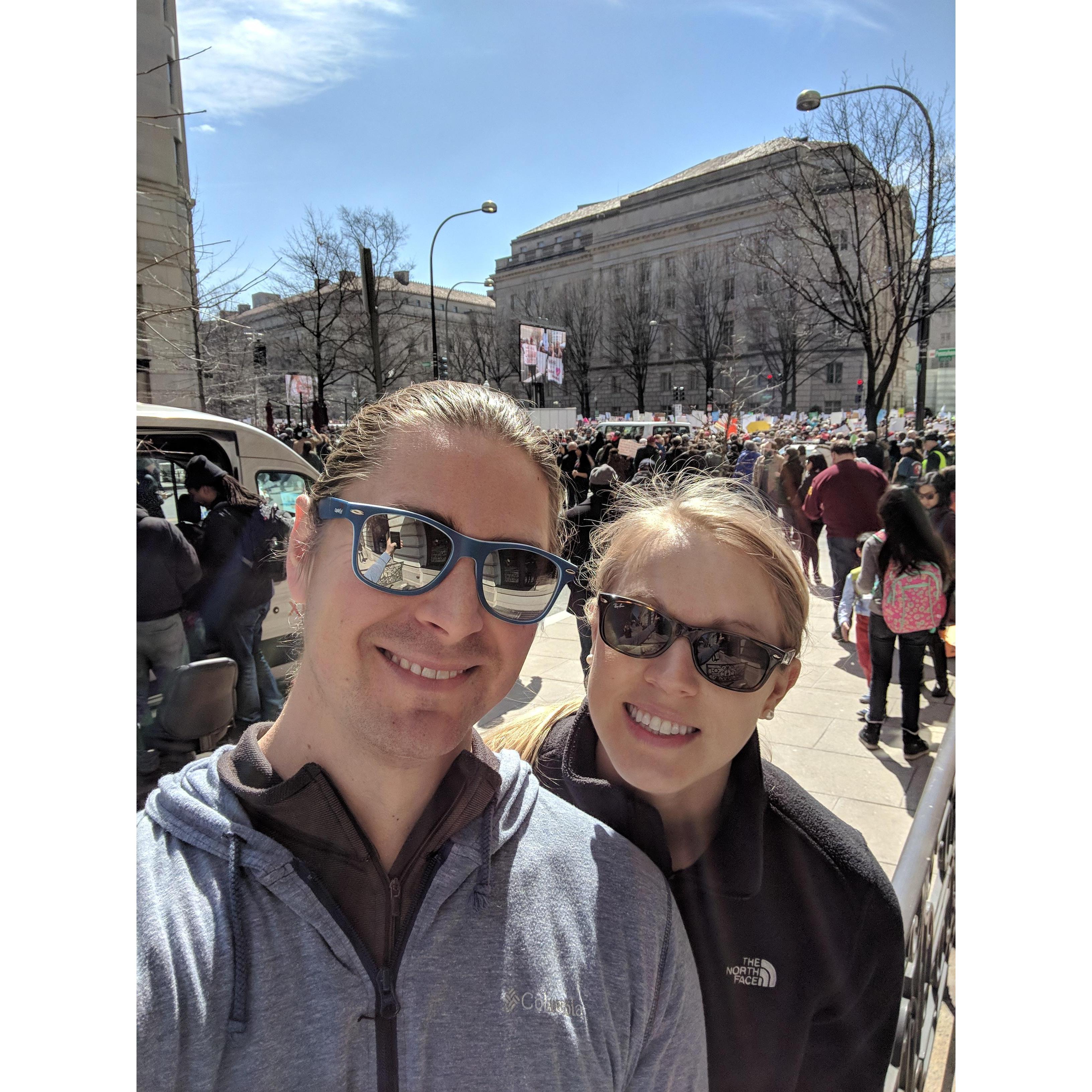 March for Our Lives, Washington, DC, March 24, 2018.