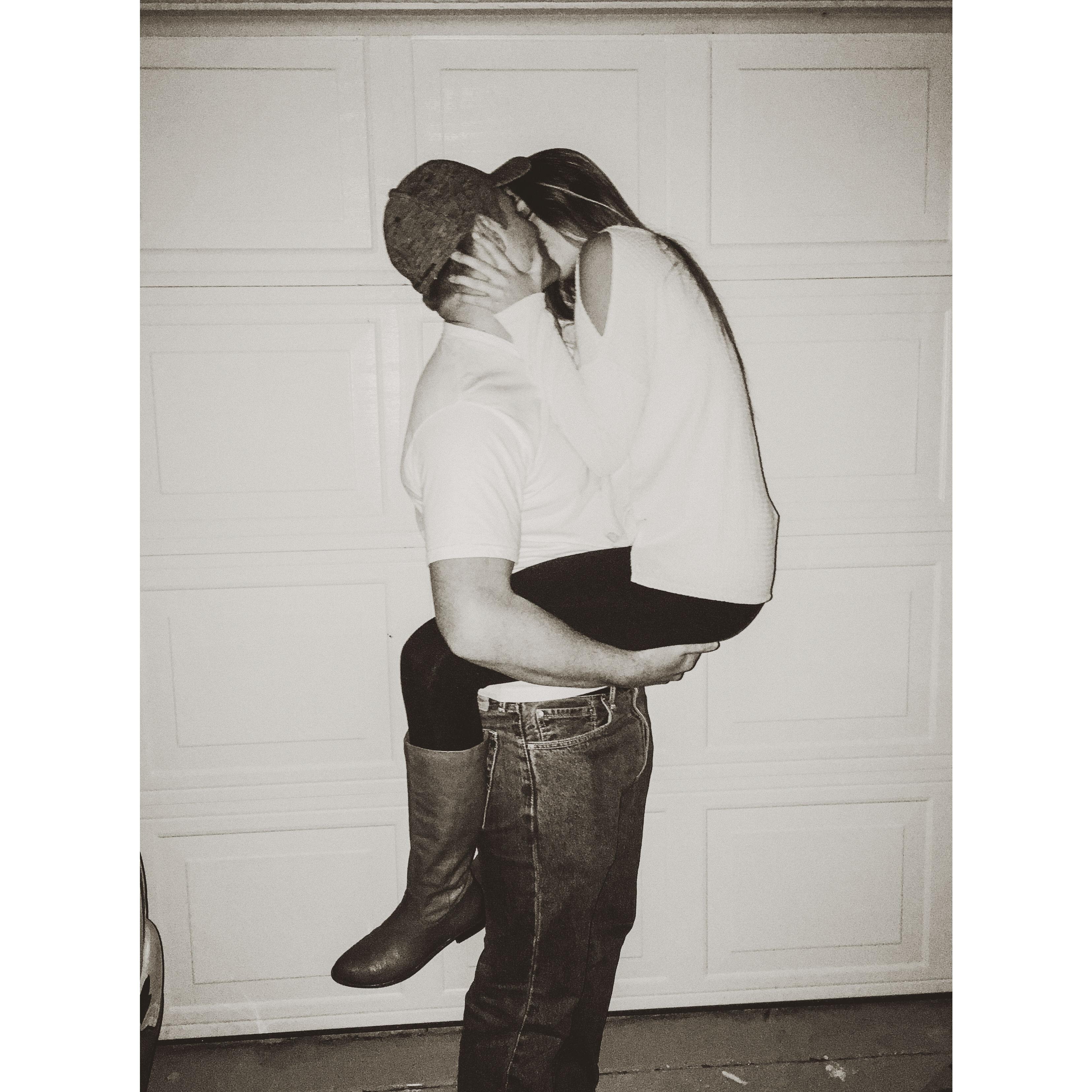 New Years Eve Kiss, 12/31/16